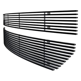 Black - Horizontal Billet Grille - 2016-2018 Chevy Silverado 1500 Not For Z71 and High Country Model