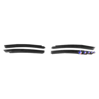Black - Horizontal Billet Grille - 2011-2014 Chevy Cruze (Without Foglight)
