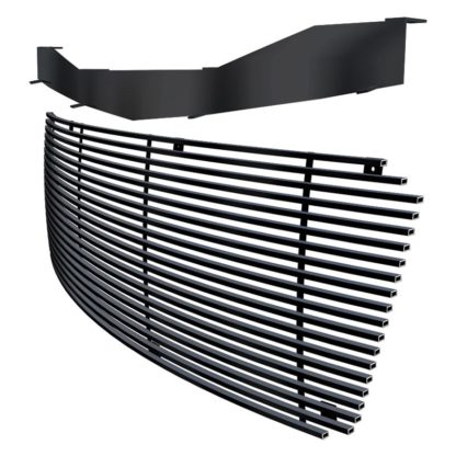 Black - Horizontal Billet Grille - 2007-2013 Chevy Avalanche /2007-2014 Chevy Suburban /2007-2014 Chevy Tahoe Not For Hybrid