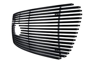 Black - Horizontal Billet Grille - 1999-2002 Ford Expedition With Logo Show
