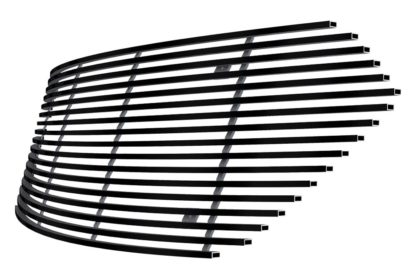 Black - Horizontal Billet Grille - 2013-2019 Ford Taurus SHO Logo Cover