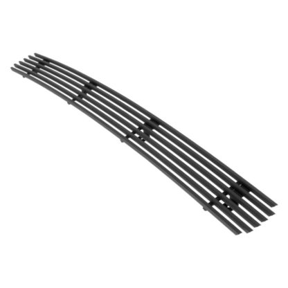 Black - Horizontal Billet Grille - 2005-2008 Honda Ridgeline 1 Center PC (Will Not Fit Vehicles With OE Chrome Bumper Package)