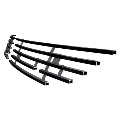 Black - Horizontal Billet Grille - 2015-2019 Chrysler 300C/300S With Adaptive Cruise Control