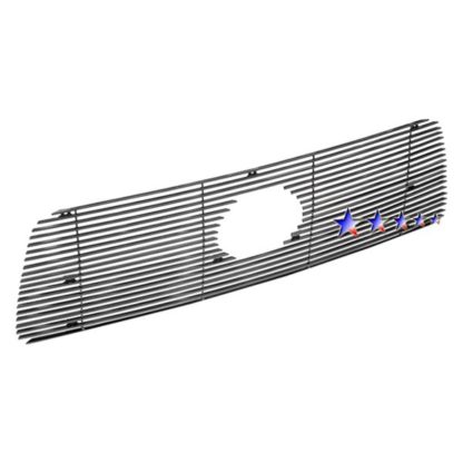 Black - Horizontal Billet Grille - 2007-2009 Toyota Tundra With Logo Show