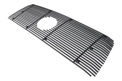 Black - Horizontal Billet Grille - 2010-2013 Toyota Tundra 1 PC With Logo Show