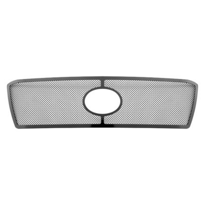 Black - 1.8mm Wire Mesh Grille - 2010-2013 Toyota Tundra 1 PC With Logo Show