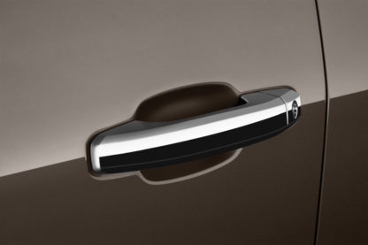 ABS Chrome Door Handle Cover 4-Door 1-Keyhole 2014 - 2016 Chevy Silverado