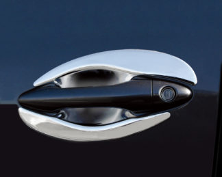 ABS Chrome Door Handle Bowl Molding 4-Door 2010 - 2015 Hyundai Tucson-(ix35)