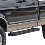 iStep 5 Inch Running Boards 1980-1996 Ford F-150 (Black)
