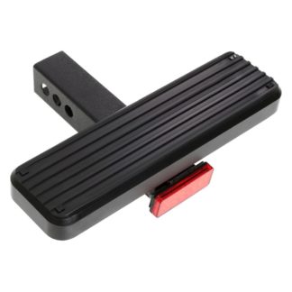 iStep Style 14 Inch Rear Hitch Step W/Brake light Black Finish for 2 Inch Receivers