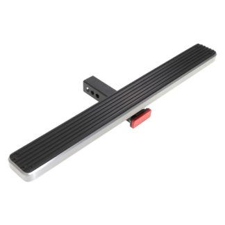 iStep Style 36 Inch Rear Hitch Step W/Brake light Hairline Finish for 2 Inch Receivers