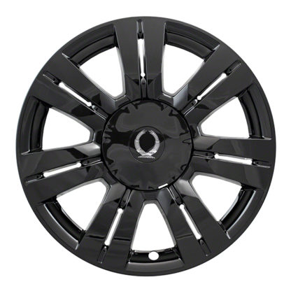 Wheel Cover Impostor; 2010 - 2016 Cadillac, SRX, 18", Gloss Black