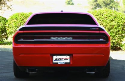 GT Styling Tail Light Center Panel Cover; Blackouts; Solid;; 2008-2014 Dodge Challenger