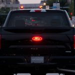 Luminix Ford LED Emblems ; 2017 - 2019 Ford F-350 Super Duty Rear Emblem.