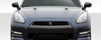 2009-2016 Nissan GT-R R35 Duraflex OEM Facelift Look Conversion Front Grille - 1 Piece