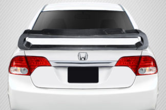 2006-2011 Honda Civic 4DR Carbon Creations Type M Wing Spoiler - 4 Piece