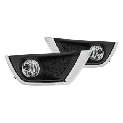 Jeep Compass 2017-2019 OEM Style Fog Light w/Universal Switch - H8(Included) - Clear