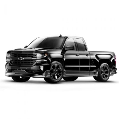 Air Design Silverado Street Series 2016-2018 Ground Effects Kit Double Cab Std. Box (Rounded Tips)