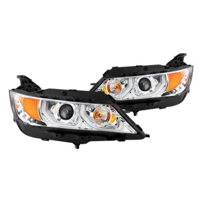 Chevy Impala 14-19 Projector Headlights - Low Beam-H9(Included) ; High Beam-H9(Included) ; Signal-7440NA(Included) - Chrome