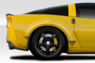2005-2013 Chevrolet Corvette C6 Duraflex D Sport Rear Fender Flares - 2 Piece