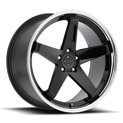 The Blaque Diamond Model BD-21 Glossy Black Stainless Steel Lip Custom Wheel presents a destinct innovative style to seperate your vehicle from the rest. Blaque Diamond Wheels are designed in the U.S.A. and offered globally to high-end luxury