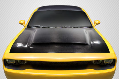 2008-2020 Dodge Challenger Carbon Creations Demon Look Hood - 1 Piece