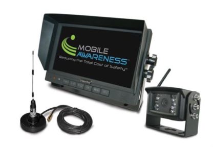 Mobile Awarness Backup Camera System | Vision Stat (R) Bumper Mount | 7 Inch LCD Color Monitor Incl.