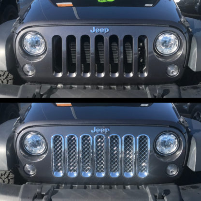 Overlay Grille | Jeep Wrangler