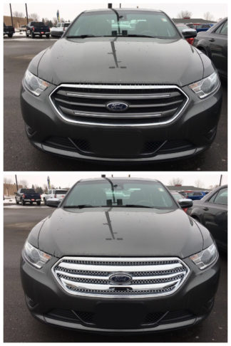 2013-2019 Ford Taurus  SE/SEL/LIMITED. DOESNT FIT SHO 1PC Chrome  Overlay Grille