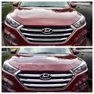 2016-2018 Hyundai Tucson  SE/ECO/Sport. NOT FOR LIMITED 5PC Chrome Overlay Grille