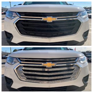 2018-2020 Chevrolet Traverse  4PC Chrome  Overlay Grille