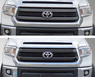 2014-2017 Toyota Tundra SR/SR5  6PC Gloss Black Overlay Grille