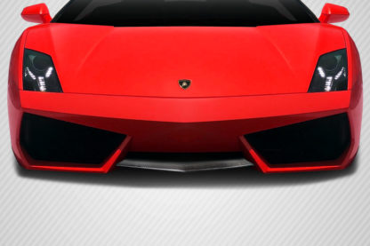 2004-2013 Lamborghini Gallardo Carbon Creations LP560 LP570 Look Front Middle Add On Lip Spoiler Air Dam - 1 Piece