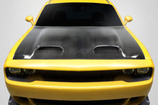 2008-2020 Dodge Challenger Carbon Creations Redeye Look Hood - 1 Piece