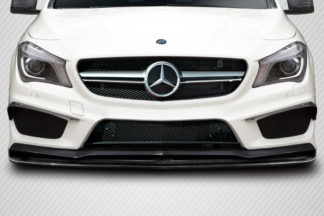 2014-2015 Mercedes CLA Class Carbon Creations R Spec Front Lip Under Spoiler – 1 Piece
