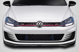 2015-2017 Volkswagen Golf GTI Carbon Creations Max Front Lip Under Spoiler – 1 Piece