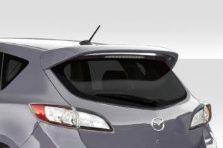 2010-2013 Mazda 3 Duraflex Turbo Look Rear Roof Wing Spoiler- 1 Piece