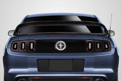 2010-2014 Ford Mustang Carbon Creations GT350 Look Rear Wing Spoiler - 2 Piece