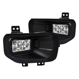 15-16 Ford F150 Clear Fog Lights Without Wiring Kit