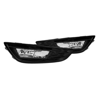 15-UP Ford Focus Clear Fog Lights Without Wiring Kit