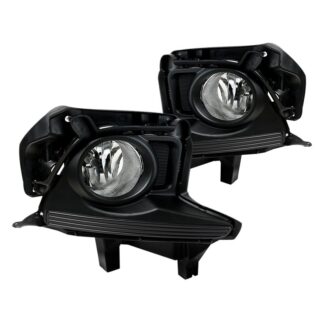 15-16 Toyota Highlander Clear Foglights With Wiring Kit