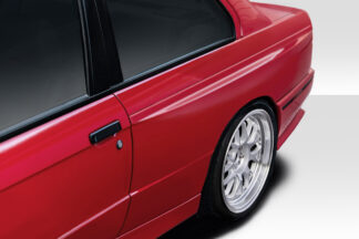 1984-1991 BMW 3 Series E30 2DR Duraflex M3 Look Wide Body Rear Fenders – 2 Piece