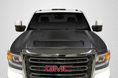 2016-2020 GMC Sierra 2500 3500 Heavy Duty Carbon Creations RKS Hood - 1 Piece
