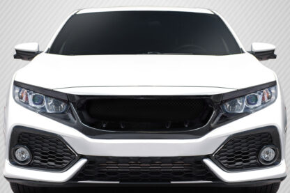 2016-2020 Honda Civic Carbon Creations Type JS Grille - 1 Piece