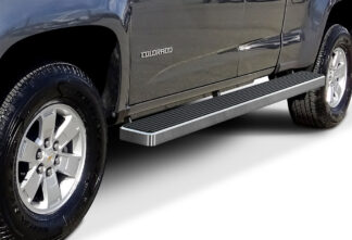 iStep Wheel To Wheel 6 Inch Running Boards | 2015-2020 Chevy Colorado Extended Cab 2015-2020 GMC Canyon Extended Cab 6 ft Bed (Hairline) – Pair