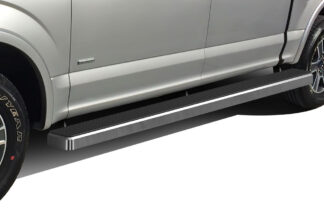 iStep Wheel To Wheel 6 Inch Running Boards | 2015-2020 Ford F-150 SuperCrew Cab 2017-2020 Ford F-250/F-350/F-450/F-550 SuperCrew Cab 5.5 ft Bed (Hairline) - Pair