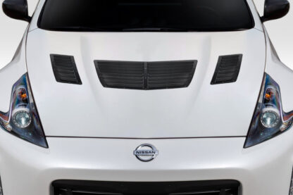 2009-2020 Nissan 370Z Z34 Duraflex GT1 Hood Vents - 3 Piece