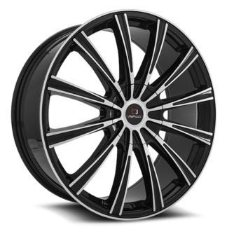 Cavallo Wheels | CLV-23 Gloss Black Machined