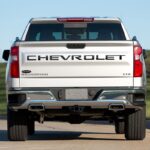 Cheverlet Tailgate Letters Stamped