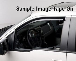 Element Tinted Window Visors |  2011-2014 Chevrolet Cruze - Tape on application